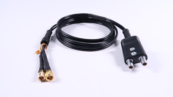 Tmteck Compatible Ge Kba-531 Ultrasonic Cable Compatible With Style Lemo 00 Plug-One Microdot And One Large Microdo