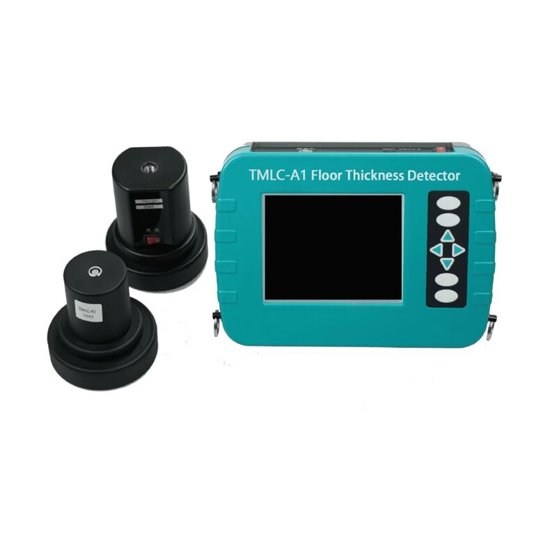 TMLC-A1 Floor Thickness Tester with 40~820mm Test Range, Waterproof Design, and 30,000 Points Storage