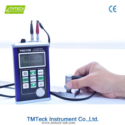 Ultrasone diktemeter TM210B met 0,75 mm ~ 300,0 mm meetbereik 128x64 LCD